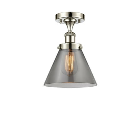 

Innovations Lighting 916-1C-13-8 Cone Semi-Flush Cone 8 Wide Semi-Flush Ceiling Fixture -