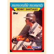 1988 Topps K-Mart Memorable Moments #24 Benito Santiago NM-MT Padres Baseball Card San Diego Padres MLB Baseball Trading Card