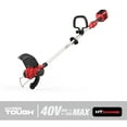 Hyper Tough 40V MAX Cordless 13Inch String Trimmer & Wheeled Edger