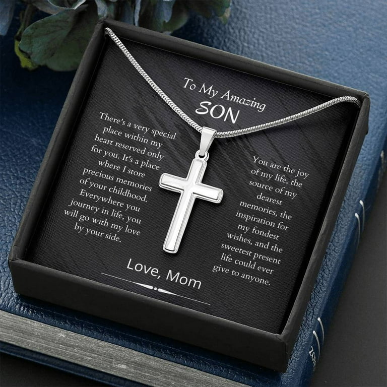 Cross necklace for clearance mom