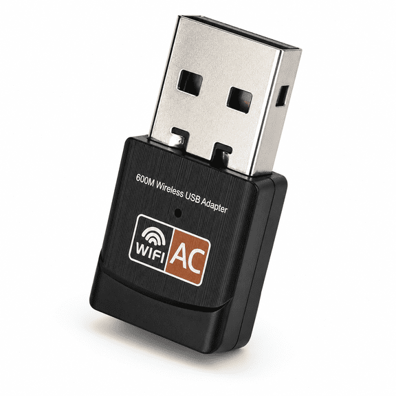 AC600 600Mbps Dual Band 2 Frequency Bands USB Wi-Fi Adapter