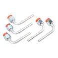 thumbnail image 4 of Codo de grado, 20 piezas, conector de púas, conector de púas, conector de púas, tuerca de codo, calidad superior, 4 of 12