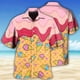 thumbnail image 3 of Camisas de helado de moda, cómodas y holgadas, con estampado 3D Y2k, camisa hawaiana para vacaciones, fiestas en la playa, camisas de manga corta para hombres y mujeres, 3 of 4