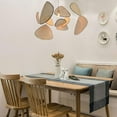 thumbnail image 2 of Fichiouy Bamboo Wicker Chandelier Pendant Light Rattan Lamp Hotel Rattan Hanging Lamp 40W, 2 of 7