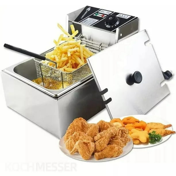 Stainless Steel Deep Fryer,Electric Deep Fryer Professional Electric Deep Fryer Electric Fryer