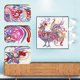 thumbnail image 1 of Cuadros Decorativos 5D bricolaje especial en forma de diamante pintura gallo punto de cruz Craft Kit decoración del hogar Tmvgtek embutido en tela, 1 of 9