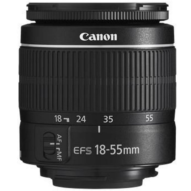 Canon EF-S 18-55mm III f3.5-5.6 Camera Lens and EF 75-300mm Lens 