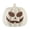 5.9 Halloween Pumpkin - D, variant on Fall Decor - Halloween Decorations - 5.9'' H Handmade Terracotta Pumpkin Jack O' Lantern - Outdoor Indoor Resin Autumn Decorations for Home Table Centerpieces Porch Room Front Door Mantel (A)