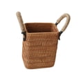thumbnail image 4 of Cesta de ratán, cesta para aperitivos, bandeja para servir, cesta de pan tejida a mano novedosa, cesta de almacenamiento para cafeterías, vacaciones, A, 4 of 8