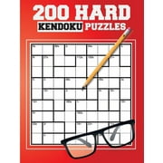 200 Hard Kendoku Puzzles: Japanese Puzzles