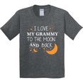 thumbnail image 3 of Inktastic I Love My Grammy to the Moon and Back Youth T-Shirt, 3 of 5