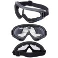 thumbnail image 2 of Juego de 2 lentes transparentes amarillas para motocicleta LJDJ, 2 of 7