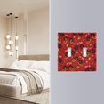 thumbnail image 5 of Dailycode Light Switch Plate Covers 3 Gang Wall Plate Plastics Outlet Covers for Kitchen Home Office Decor Truck Bell Snowflake, 5 of 8