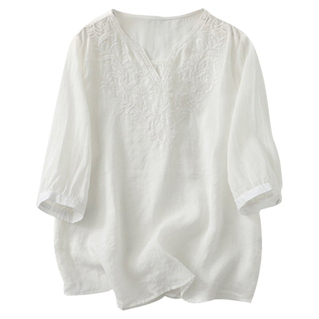 Pisexur Hauts pour Femmes T-Shirts Décontractés à Manches Courtes à Col Rond d'Été Amples Blouse