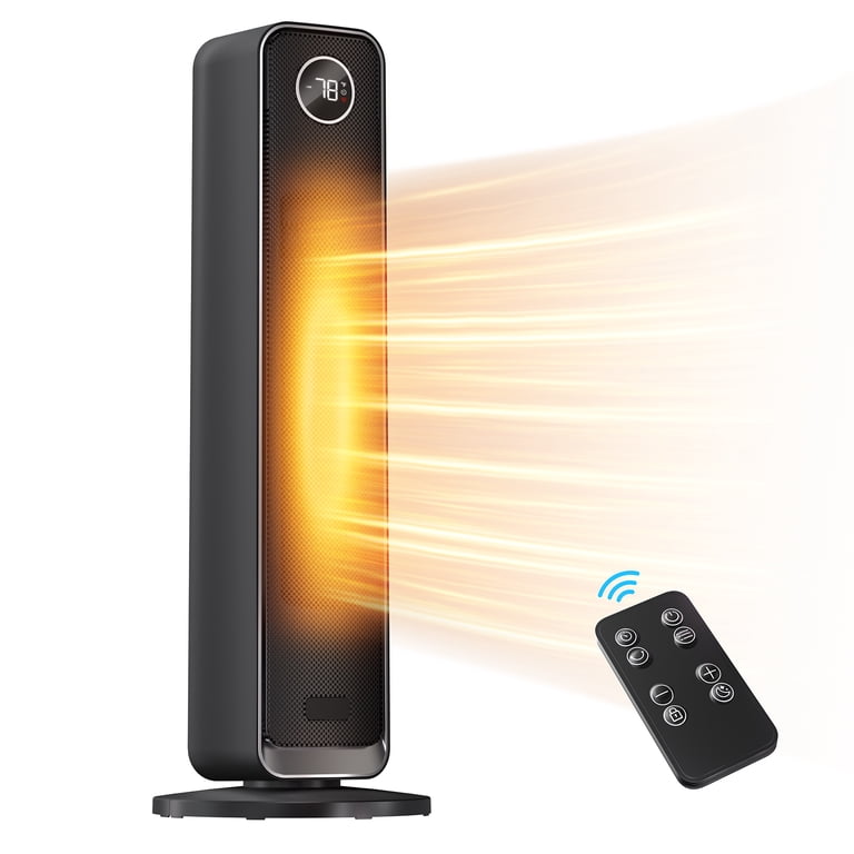 Patbrela 25-Inch Tower Space Heater, 1500W with Remote photo 4