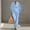 Light Blue plus size boho maxi dress a1, variant on Women's Summer Plus Size Collared Bell Sleeve Maxi Dress Loose Fit Flowy Boho Casual Long Vacation Beach Party Sundresses, Pink XL