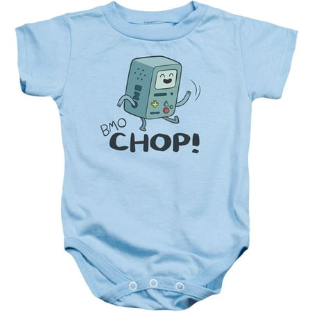 - Adventure Time Boys' Bmo Chop Bodysuit Light Blue