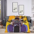 thumbnail image 2 of Simpsons Air Conditioning Blanket Lightweight Thermal Bed Quilt Ultra Cozy Throw Blanket Tapestry For Bedding Sofa And Travel 66" X 90", 2 of 7