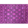 thumbnail image 1 of Ahgly Company Indoor Rectangle Oriental Pink Industrial Area Rugs, 7' x 9', 1 of 4