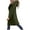 Green, variant on Womens Single Breasted Pea Coat Winter Classic Outwear Overcoat with Pockets Black S