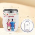 thumbnail image 2 of Ochapa Women Gifts Stainless Steel 12oz Tumbler, Coffee Cup Gift for Her Wife Lover, Travel Mug Coffee Cup with Lid, Birthday Gifts for Her Women Lady Couple from Husband Boyfriend, 2 of 7