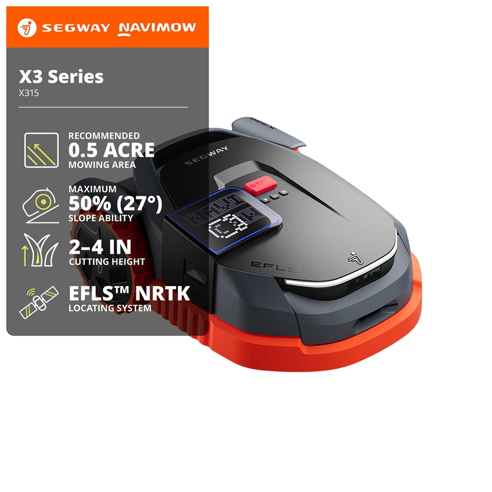 Segway Navimow X315 Robot Lawn Mower