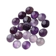thumbnail image 2 of SHISUYAN 20 Pcs 0.8CM Autocollant Violet Patch Rond en Verre pour Fabrication de Bijoux (Violet), 2 of 6