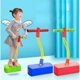 thumbnail image 1 of Juegos de deportes para niños Juguetes para niños Niñas Saltador con palo Pogo Juego de exterior para niños Equipo de fitness divertido Juguetes con sonido Rojo, 1 of 3