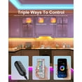 thumbnail image 5 of Upgraded 80 ft LED Lights for Bedroom SMD 5050 RGB Color Changing LED Strip Lights for Room Decorations, 4 Rolls of 20 ft (80Ft APP+ Remote+ Mic Control), 5 of 7