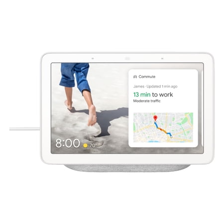 Google Nest Home Hub 7" Smart Display Chalk GA00516GB Refurbished