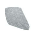 thumbnail image 4 of Unique Bargains 1 Pc Water-absorbent Hair Towel Wrap for Bathroom Hotel Coral Fleece Gray, 4 of 5