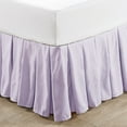 thumbnail image 3 of Home Soft Things Classic Dust Ruffle Bed Skirt, Lilac, King (78" x 80" + 14"), 3 of 6