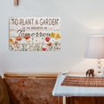thumbnail image 6 of NOETE Vintage Spring Garden Decorations - 12x16 Inch Rustic Metal Tin Sign for Home, Garden, Greenhouse, Living Room, Bedroom, Yard & Backyard Outdoor Decor, 6 of 8