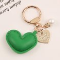 thumbnail image 3 of Kkkded Key Chain Pearl - Decorated Key Chain - Faux Leather, Heart Pendant, for Backpacks, 3 of 6