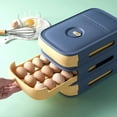 thumbnail image 2 of Contenedor para Guardar Huevos, Cajón para Refrigerador, Bandeja para Huevos, Organizador para Refrigerador, Contenedor de Alimentos, Accesorios de Cocina, C, 2 of 4
