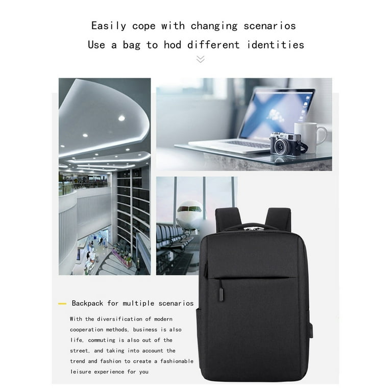 Kopack Slim Laptop Backpack 15 6 Inch Anti Theft Lightweight