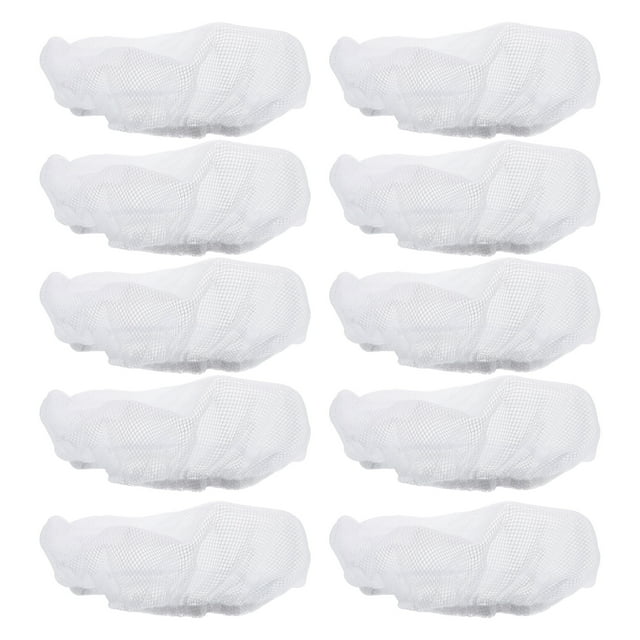 MasteelfCA 10 Pcs Chapeau de Chef de Cuisine Ajustable Bonnet de Service Alimentaire