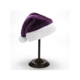 thumbnail image 4 of Soft Velvet Santa Hat Comfortable Hat Traditional Multi Color Plush Christmas Santa Hat for Adult Kids New Year Gifts, 4 of 11
