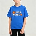 thumbnail image 4 of Ohufall Children's Boys Tees Basketball Printed Breathable T Shirts Round Neck Short Sleeved Tshirt 1-12Y, 4 of 4