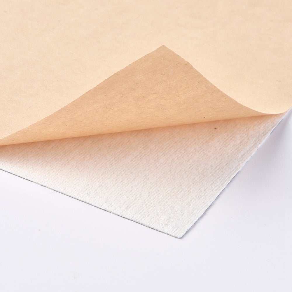 PU Leather Fabric sheet Self-adhesive Fabric Rectangle Daisy Pattern Turquoise 30x20x0.1cm