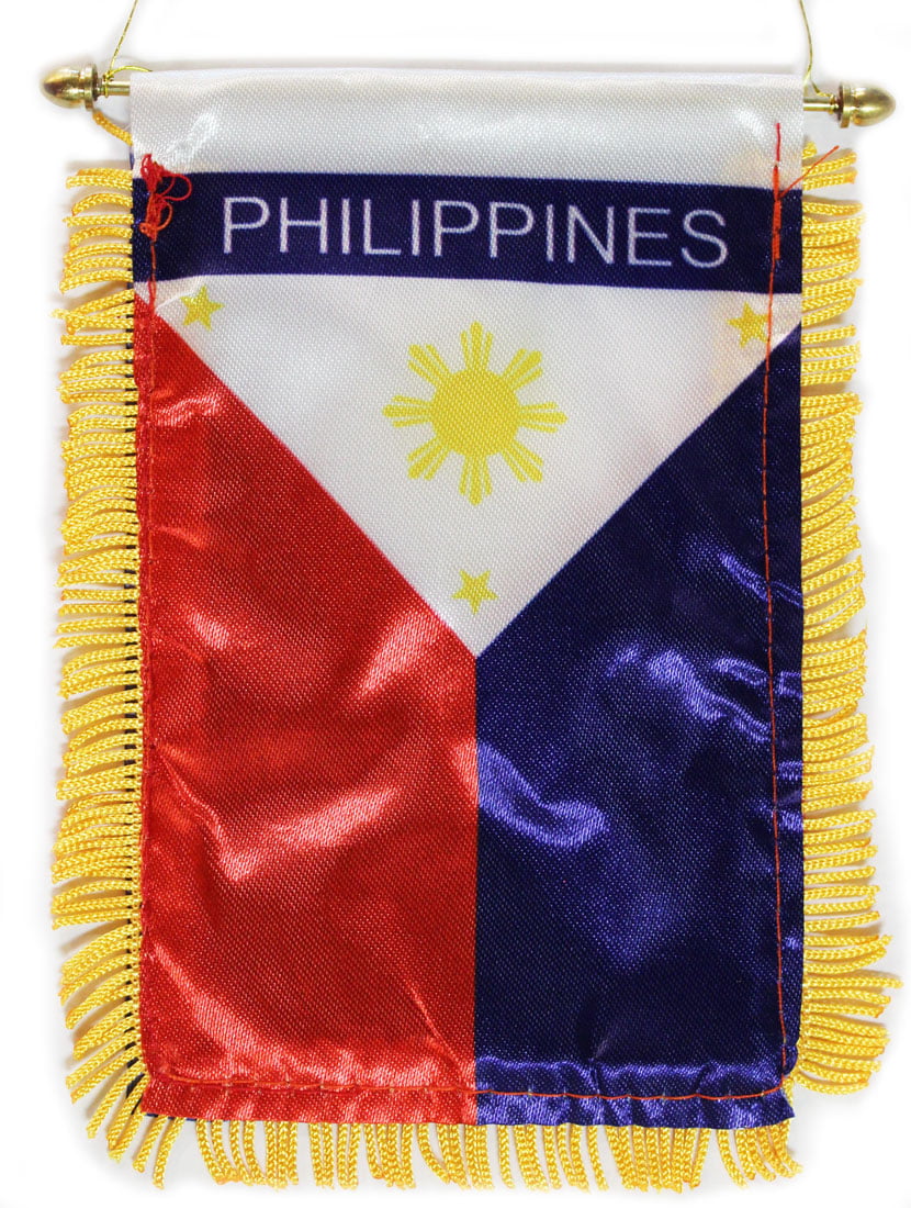 3x5 Philippines Flag Filipino Philipines Country Banner Pennant Indoor Outdoor 