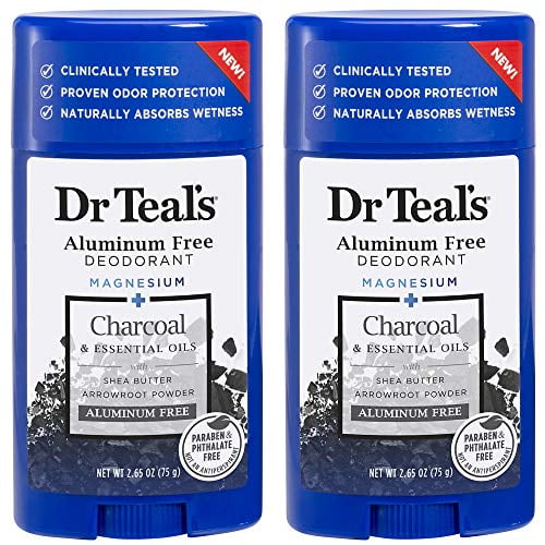 Dr Teal s Aluminum Free Deodorant Charcoal Paraben Phthalate Free Dr Teal s Aluminum Free Deodorant Charcoal Paraben Phthalate Free