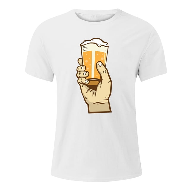 YDLCAFD T-Shirt Imprimé Décontracté d'Été pour Hommes à Manches Courtes