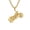 Gold No Chain, variant on Men's Stainless Steel Motorcycle Pendant Necklace Vintage Biker Style Chain for Men Punk Rock Statement Jewelry Silver No Chain