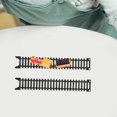 thumbnail image 7 of Milisten 1Set Realistic Plastic Train Track Black Highspeed Railroads for Model Train Layout, 7 of 7