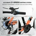 Mountain Bike, 26 Inch Bike, Shock Absorption Front Suspension, 21
