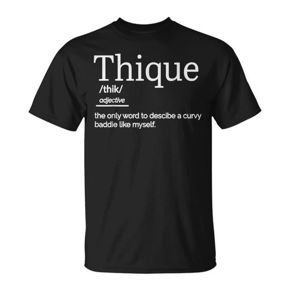 Thique Healthy Body Proud Thick Woman
