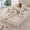 Beige, variant on YWEN 65" Oversized Chaise Lounge Chair, Modern Corduroy Cloud Couch with 3 Pillows, Deep Seat Boneless Sofa for Living Room, Reading Nap Chair, No Assembly Required, Machine Washable Cover