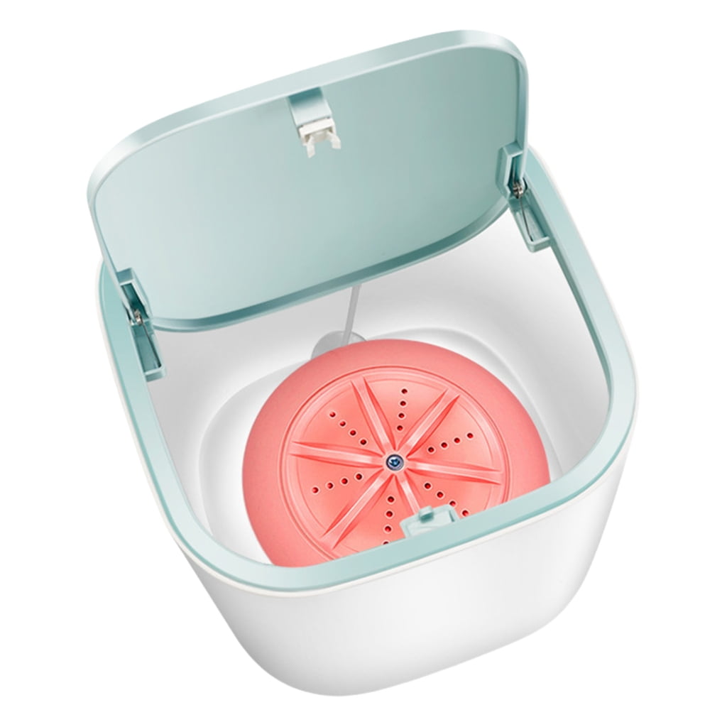 Turbines Washer With USB Charging for Small Garments Portable Washing Machine for Home Dorms and Outdoor Adventures