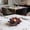 Brown, variant on Specollect 1 Pcs Hand Sculpted Ceramic Flower Candle Holders for Candlelight Dinner Festive Home Decor Ornament Tabletop Candle Decor